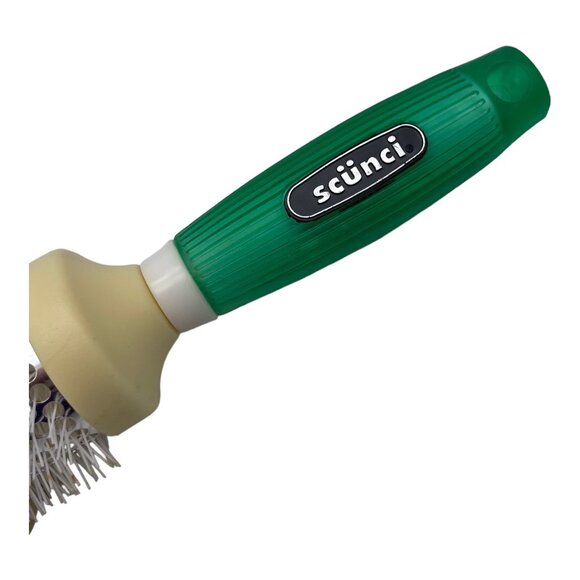 Vintage Scunci Gel Grip Round Brush Thermal 1999 NOS Rare HTF - Picture 2 of 9